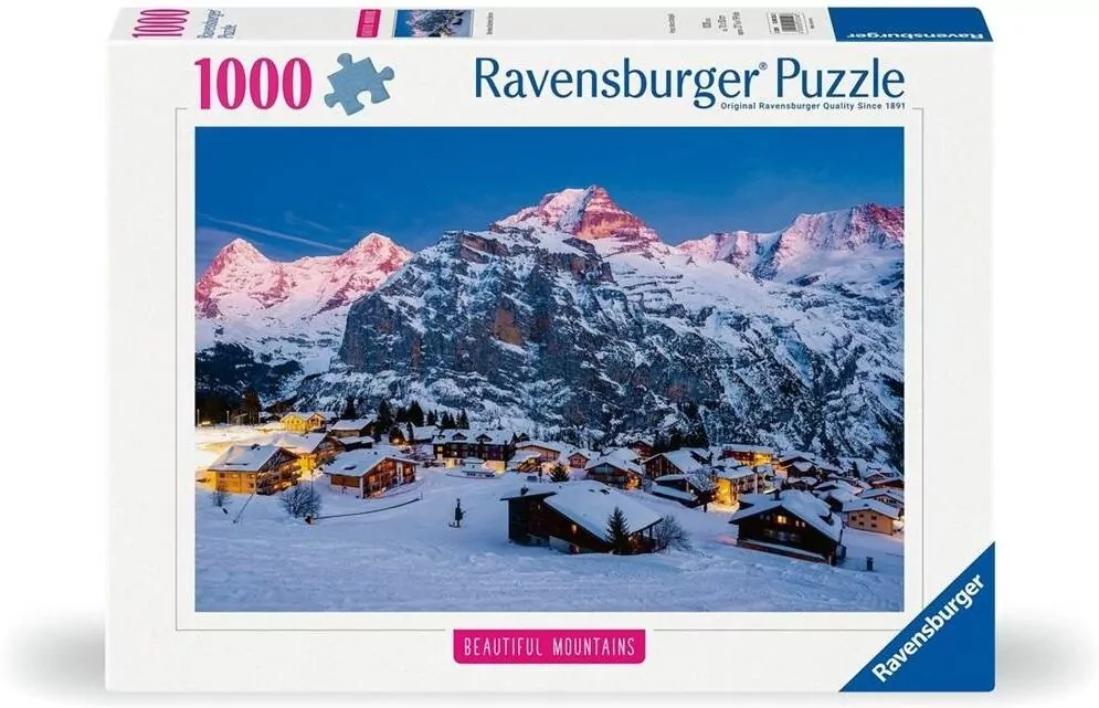 Puzzle 1000 Bernese Oberland, Murren - tantis.pl