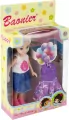 Lalka 15 cm + akcesoria, ubranka, mix - tantis.pl