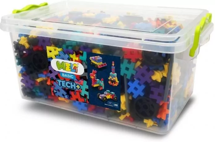 Klocki Meli Basic Tech+ 1300 elementów - tantis.pl