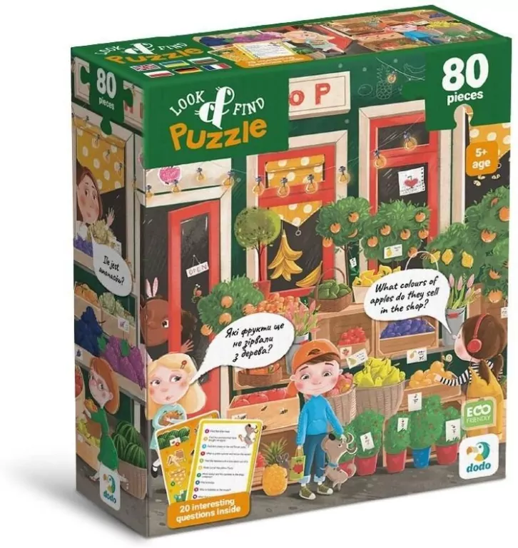 Puzzle 80 Look&Find Letnie smakołyki - tantis.pl