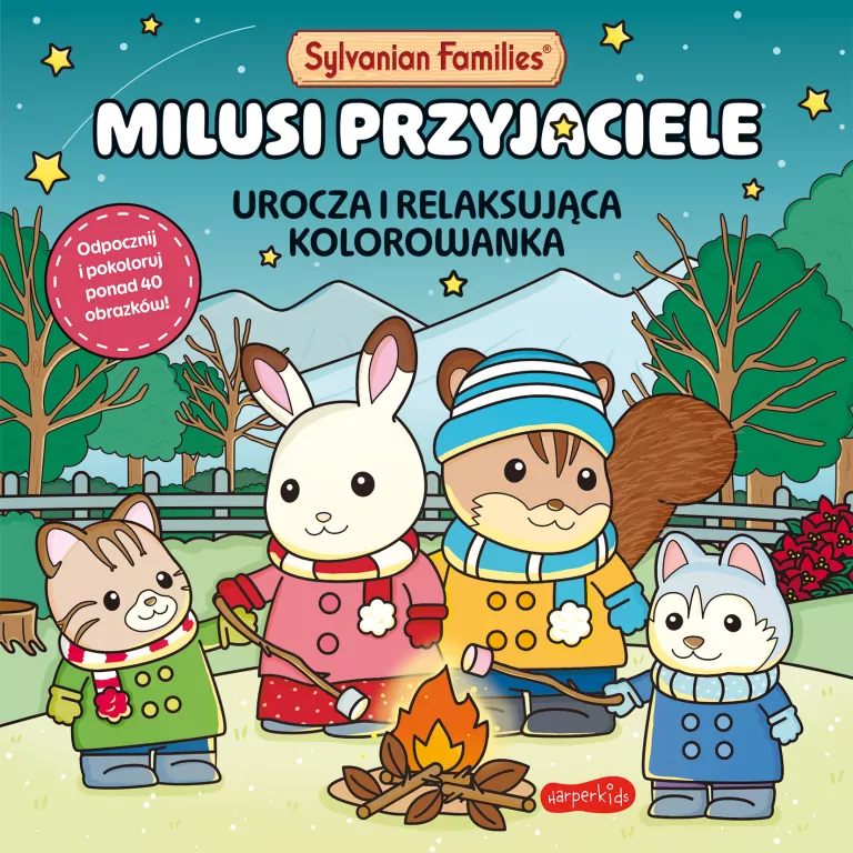 Sylvanian Families. Milusi przyjaciele kolorowanka - tantis.pl