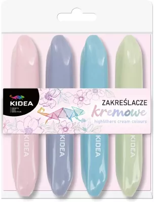 Zakreślacze kremowe future KIDEA