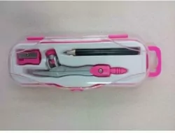 Cyrkiel szkolny PC-102 różowy PENMATE