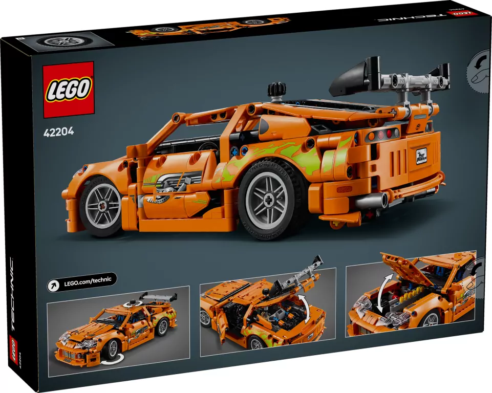 LEGO® Fast and Furious Toyota Supra MK4 42204 - tantis.pl