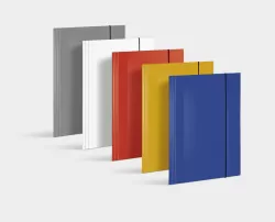 Teczka z gumką A4 1 VPE 302/07 Biały 1/30