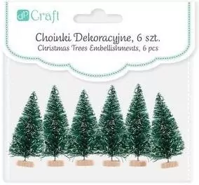 Choinka dekoracyjna zielona 5cm - tantis.pl