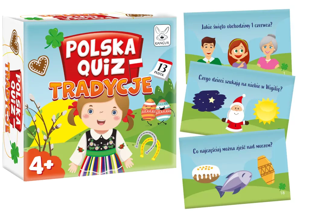 Polska Quiz. Tradycje 4+ - tantis.pl