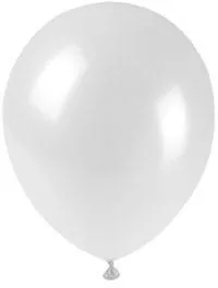 ARPEX. Balony metalizowane białe 25cm, 100 sztuk - tantis.pl