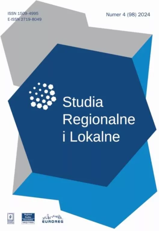 Studia Regionalne i Lokalne 4/2024 - tantis.pl