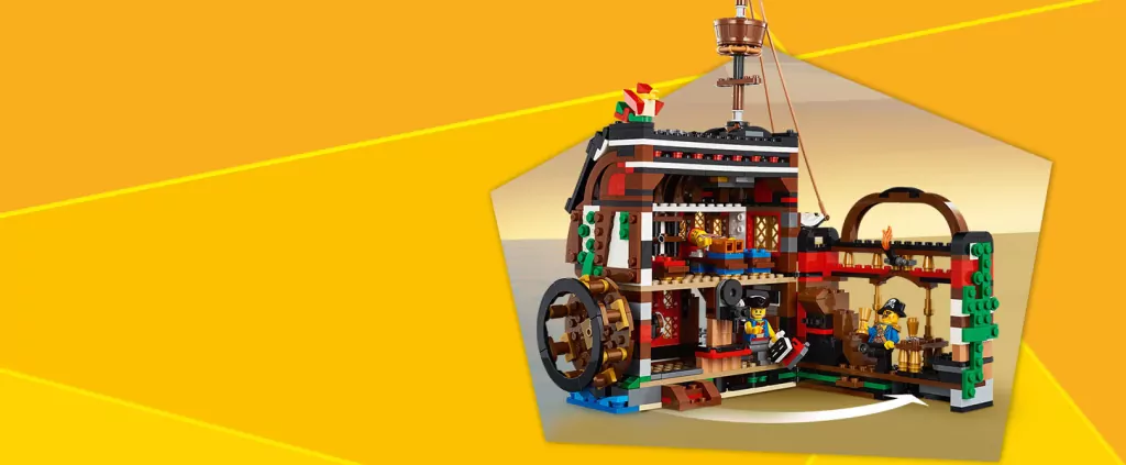 LEGO® Creator. Statek piracki. 31109 - tantis.pl