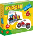 Alexander. Puzzle dla maluszków. Lokomotywa - tantis.pl
