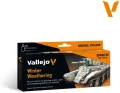 Vallejo: 70.263 - Model Color - Effects - Winter Weathering (8 x 18 ml) - tantis.pl