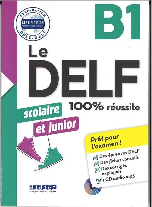 DELF 100% reussite B1 scolaire et junior +CD - tantis.pl