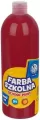 Farba szkolna 1000ml, czerwona ciemna - tantis.pl