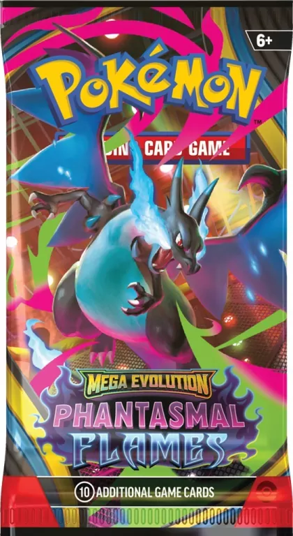 Pokémon TCG: Mega Evolution - Phantasmal Flames - Booster (1 paczka) - tantis.pl