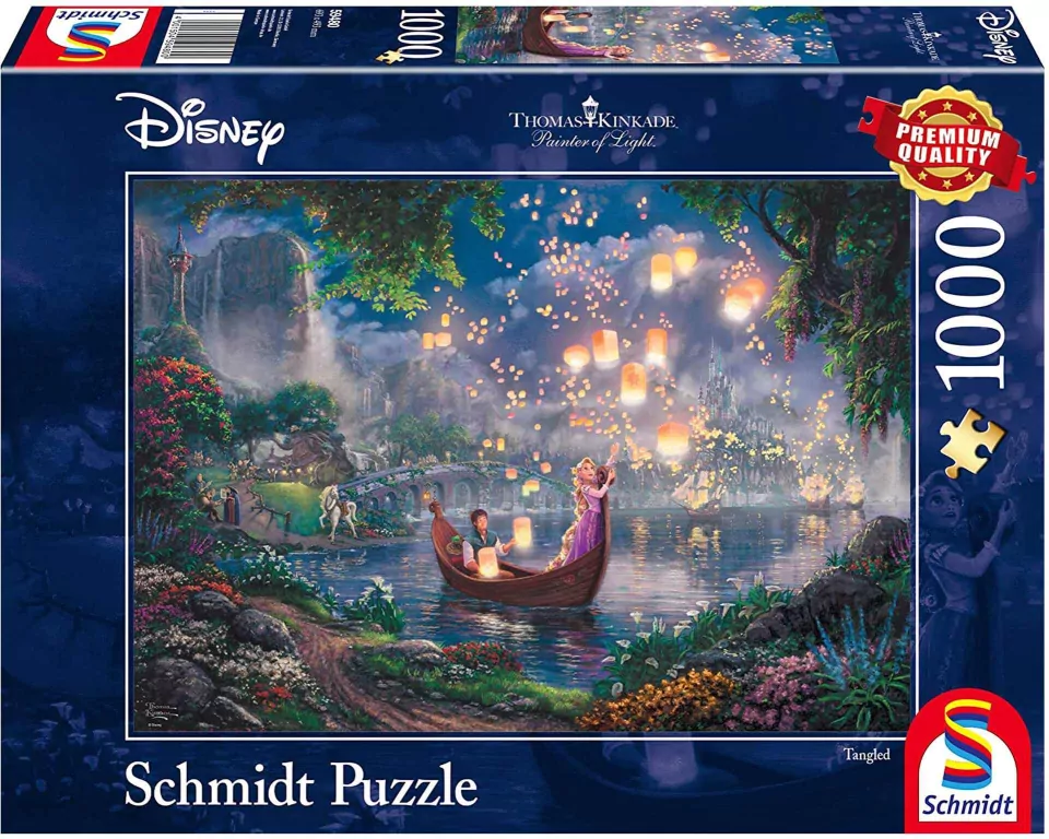 Puzzle PQ 1000 Roszpunka (Disney) - tantis.pl