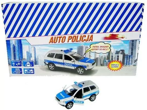 Auto Policja 11cm z głosem SW-16-11P/PL p12 cena za 1 szt - tantis.pl
