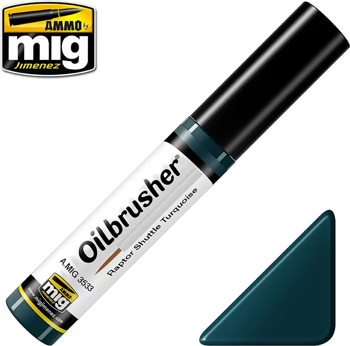 Ammo: Oilbrusher - Raptor Shuttle Turquoise (10 ml) - tantis.pl