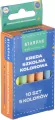 Kreda szkolna kolorowa. 10 sztuk. - tantis.pl