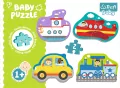 Pojazdy transportowe. Puzzle Baby Classic - tantis.pl