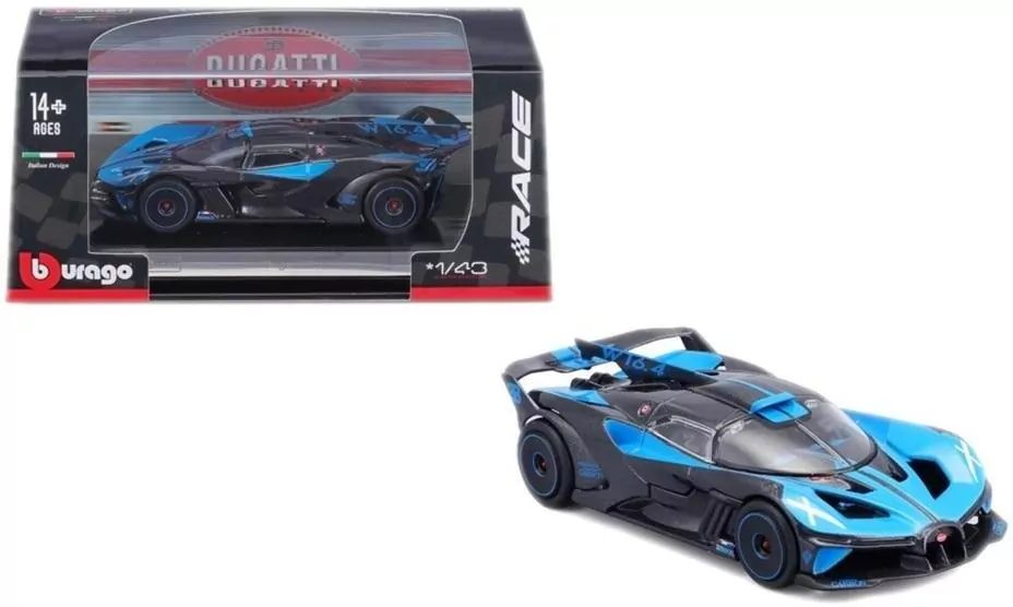 BBURAGO. Bugatti Bolide black-blue - tantis.pl
