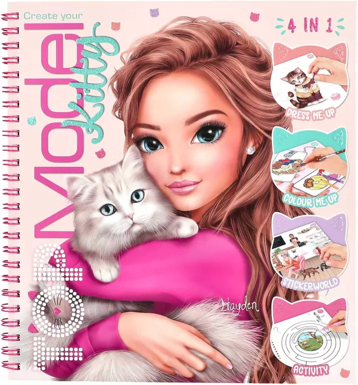 Kolorowanka Top Model Kitty 14213A - tantis.pl