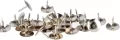 Pinezki srebrne metalowe. Starpak - tantis.pl