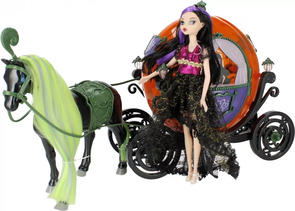 Kareta z lalką i koniem - tantis.pl