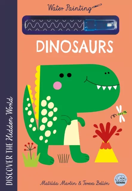 Hidden World - Water Painting Dinosaurs - tantis.pl
