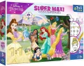 Puzzle 24 Super Maxi. Wesołe Księżniczki TREFL - tantis.pl