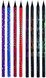 Ołówek drewniany HB holograficzny