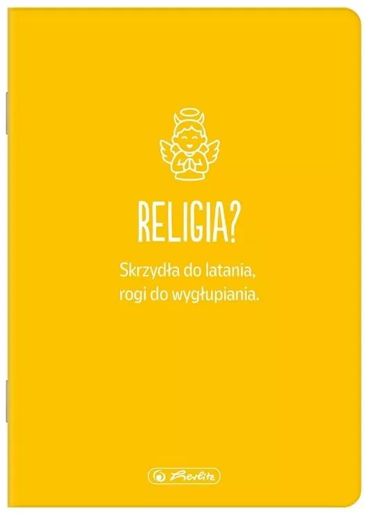 Zeszyt A5/32K kratka Religia (10szt) HERLITZ - tantis.pl