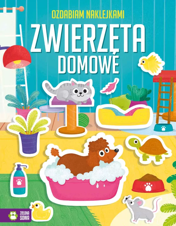 Zwierzęta domowe. Ozdabiam naklejkami - tantis.pl