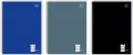 Kołozeszyt UV One Color. A4/100K kratka. 5 sztuk - tantis.pl