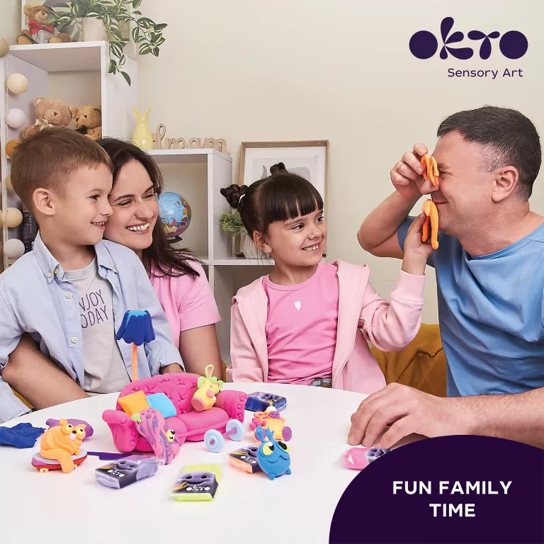 Zestaw lekkiej ciastoliny piankolina 18 kolorów - tantis.pl