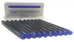 Naboje do piór długie, niebieskie