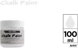 Farba kredowa 100ml perłowoszara