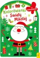 Święty Mikołaj. Kolorowanka z wykrojnikiem - tantis.pl
