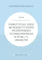 Feasibility of DeepL, Google and Microsoft MT - tantis.pl