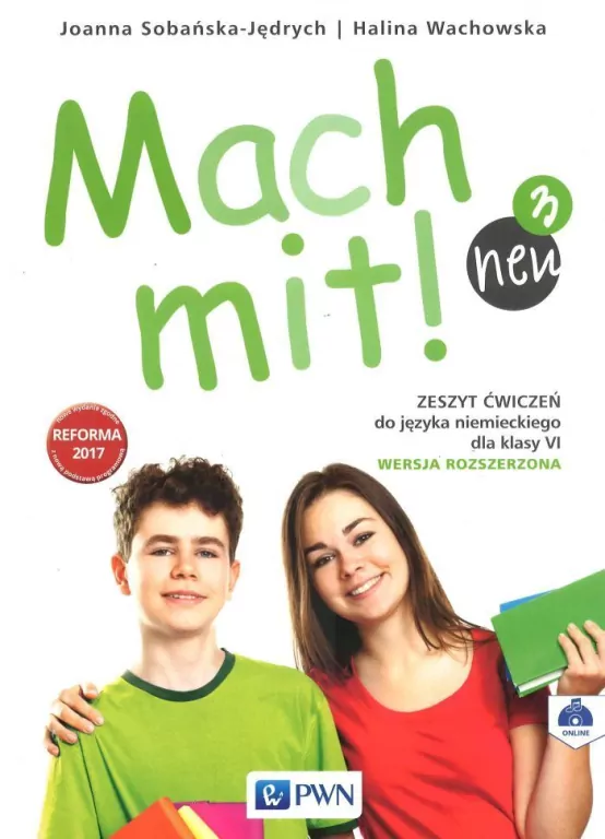 Mach mit! Neu 3. Zeszyt ćwiczeń do języka niemieckiego dla klasy VI. Wersja rozszerzona - tantis.pl