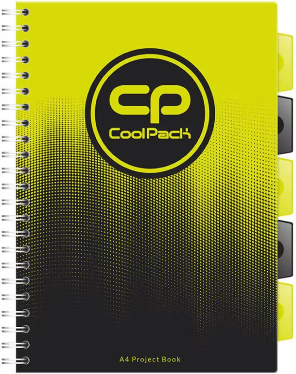 Kołobrulion A4 Coolpack 100 kartek Gradient LEMON - tantis.pl