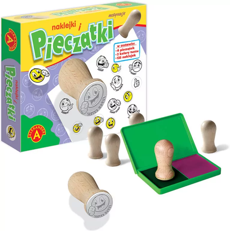 Pieczątki i naklejki. Motywacje - tantis.pl