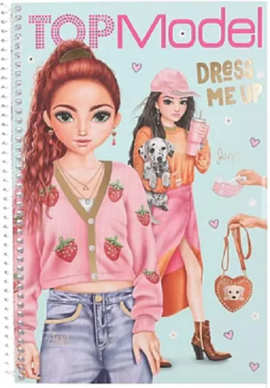 Zestaw Dress Me Up Big Top Model z naklejkami 13486A - tantis.pl