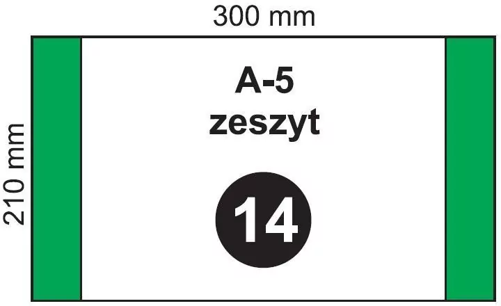 Okładka na zeszyt A5 - tantis.pl