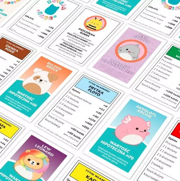 Monopoly. Squishmallows - tantis.pl