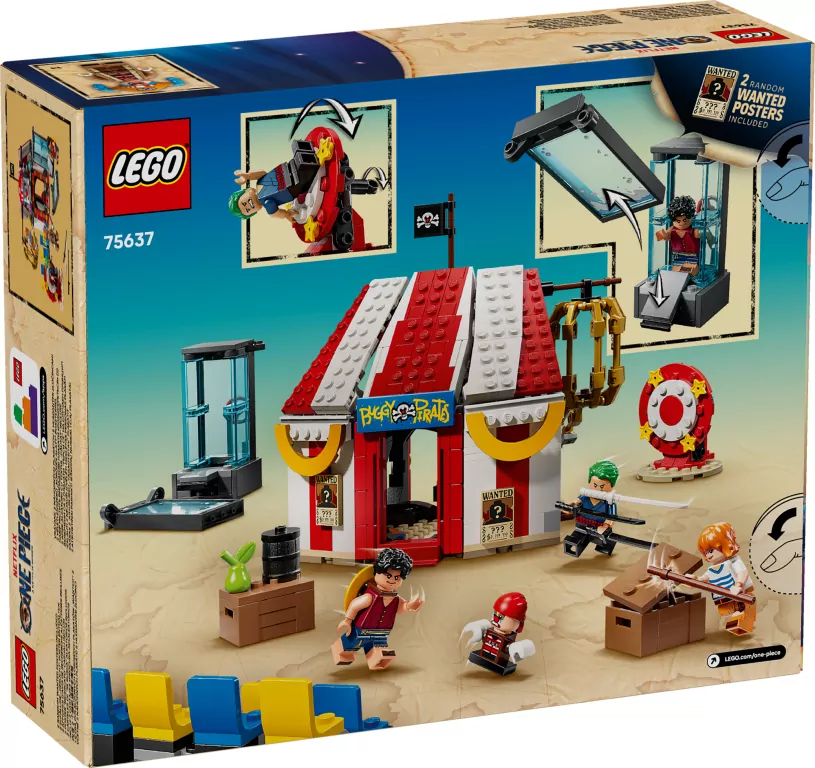 LEGO® One Piece. Namiot cyrkowy klauna Buggy’ego 75637 - tantis.pl