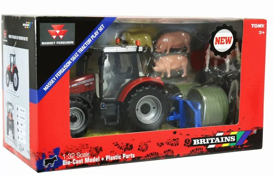 Britains Massey Ferguson. Zestaw - tantis.pl