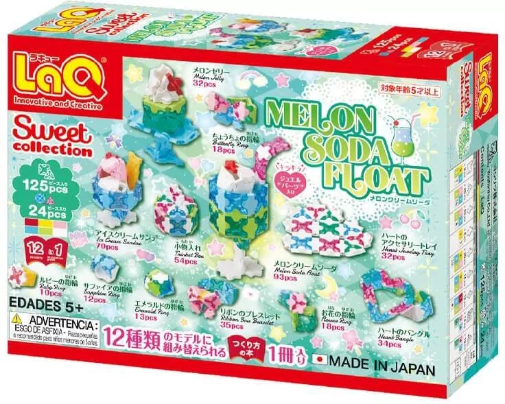 Klocki edukacyjne LaQ Sweet Collection Melon Soda - tantis.pl
