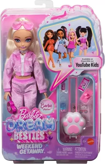 Barbie Dream Besties Weekendowy wyjazd + akcesoria - tantis.pl