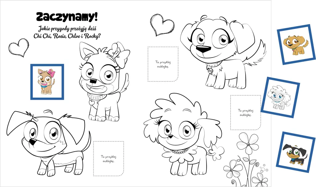 Chi chi Love. W świecie fantazji. Wzory i Kolory 1 - tantis.pl